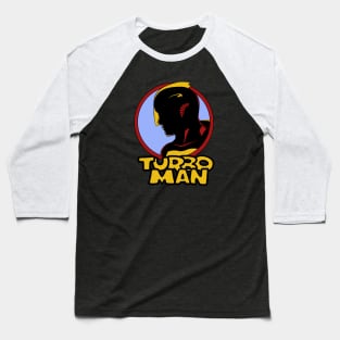 Turbo Man Baseball T-Shirt